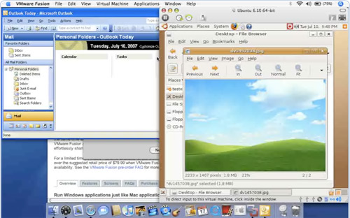 VMware screenshot